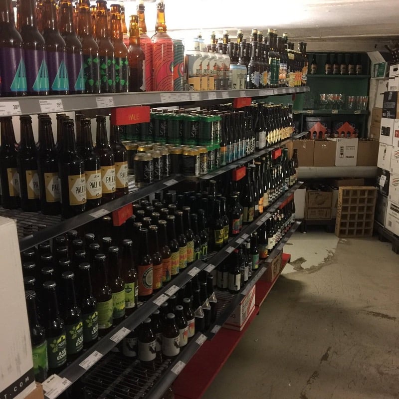 Kihoskh bottle shop and bar in Copenhagen