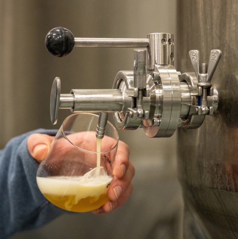 Ølsnedkeren microbrewery in Nørrebro, Copenhagen