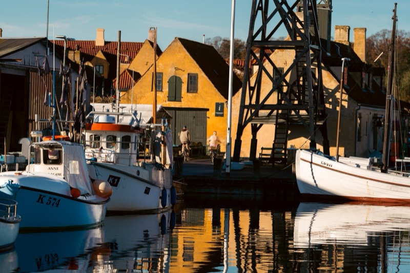 Dragør fishing village near Copenhagen, Denmark