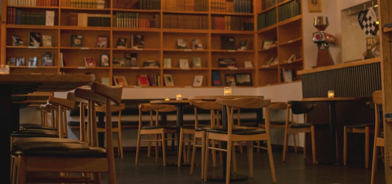 Paludan Bogcafé book café in Copenhagen