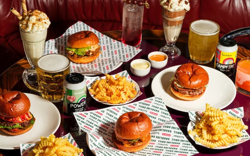 Gasoline Grill burger in Copenhagen