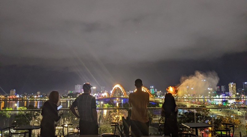 Lagoon Rooftop Bar near Dragon Bridge Da Nang