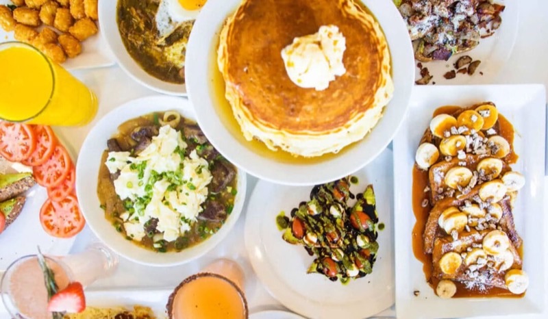 Overeasy in Uptown — Located within the chic Hotel ZaZa, Overeasy offers an elevated breakfast and br