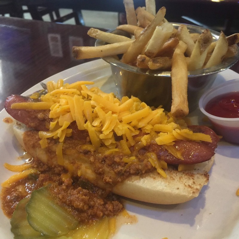 Angry Dog in Deep Ellum — An iconic Deep Ellum pub known for its award-winning burgers and chili cheese do