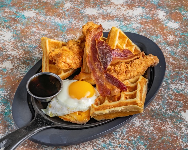 Café Brazil in Deep Ellum — A beloved 24-hour spot, Café Brazil serves up eclectic breakfast, brunch, and di