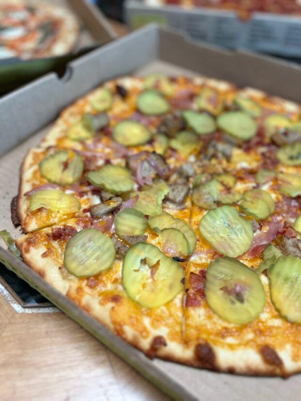 Zalat Pizza in Deep Ellum — Zalat Pizza delivers authentic New York-style pizza with a unique Dallas twist, 