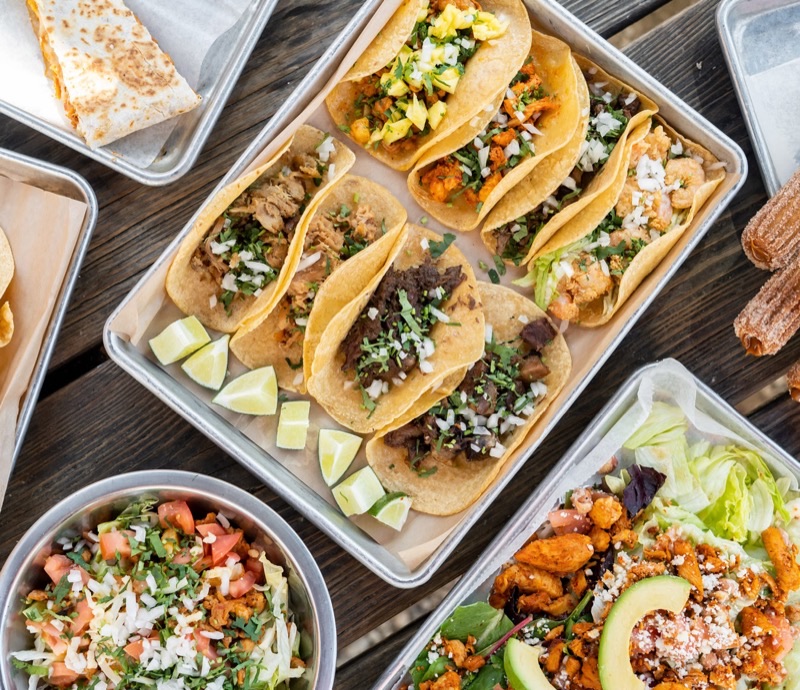 Taqueria La Ventana in Downtown — Taqueria La Ventana offers a vibrant, open-air experience perfect for enjoying c