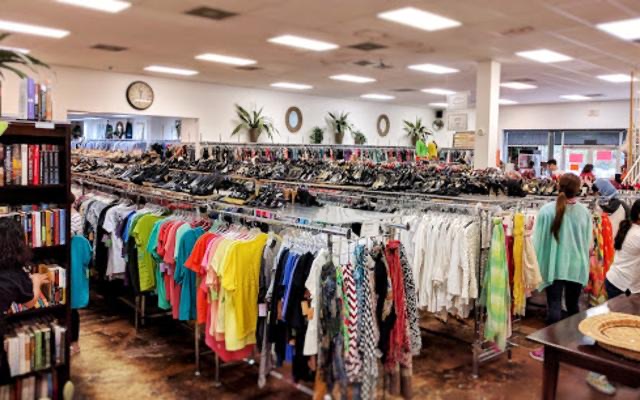 Genesis Women's Shelter Thrift Store in Preston Hollow — This thrift store supports a vital cause, offering a remarkably clean and organi