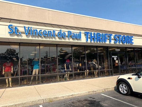 St. Vincent de Paul Thrift Store in Fair Park — The St. Vincent de Paul Thrift Store in Dallas provides affordable clothing, hou