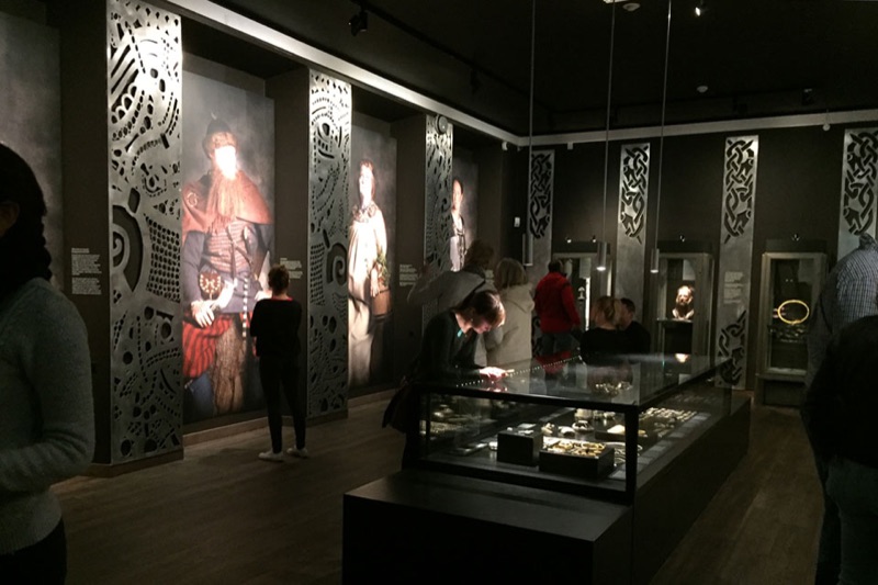 National Museum of Denmark Viking exhibition in Copenhagen