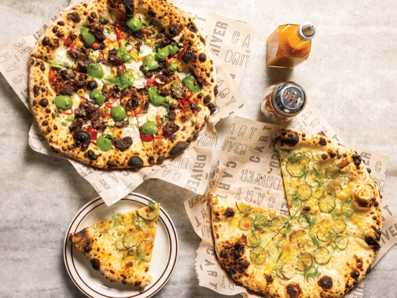 Cart-Driver in RiNo — Cart-Driver consistently tops the list for authentic Neapolitan pizza, deliverin