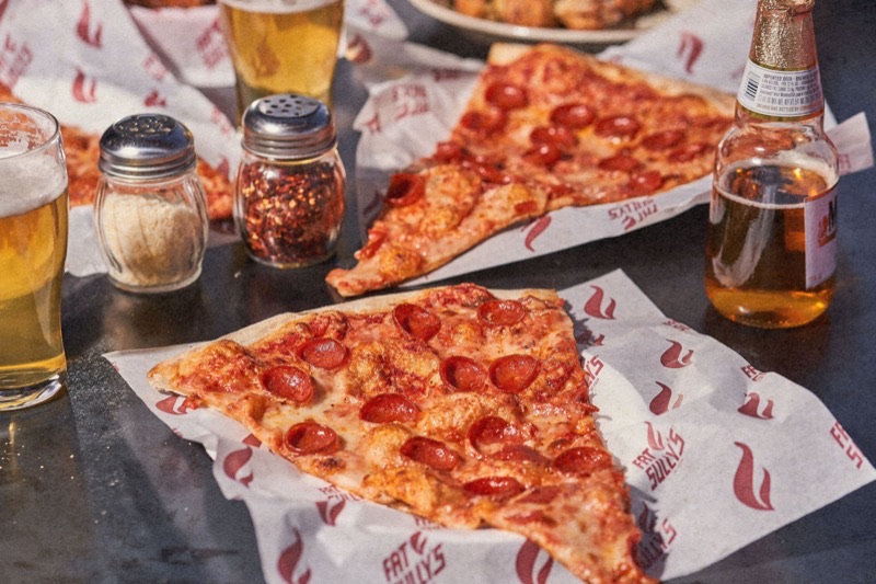 Fat Sully's Pizza in Baker — Fat Sully's is legendary for its gargantuan New York-style slices and whole pies