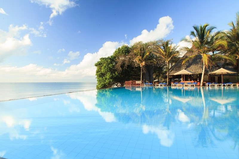 Baobab Beach Resort in Central Diani Beach