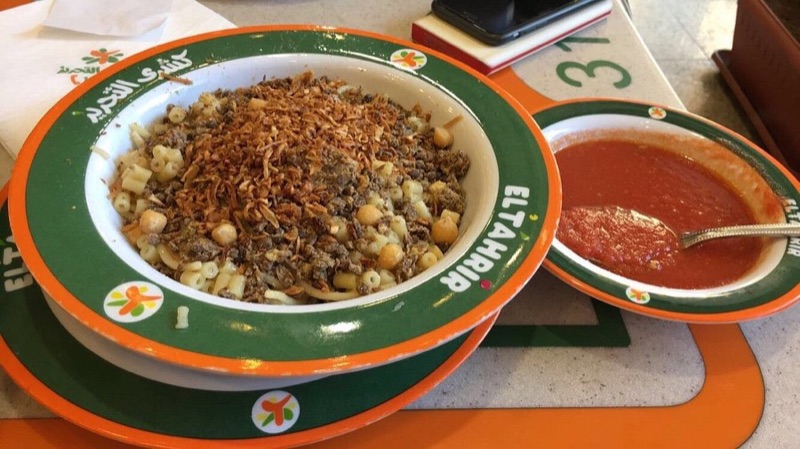 Koshary El Tahrir near Tahrir Square, Cairo