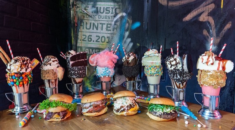 Black Tap in Jumeirah Al Naseem — While famous for its award-winning burgers, Black Tap's 'CrazyShakes' are legend