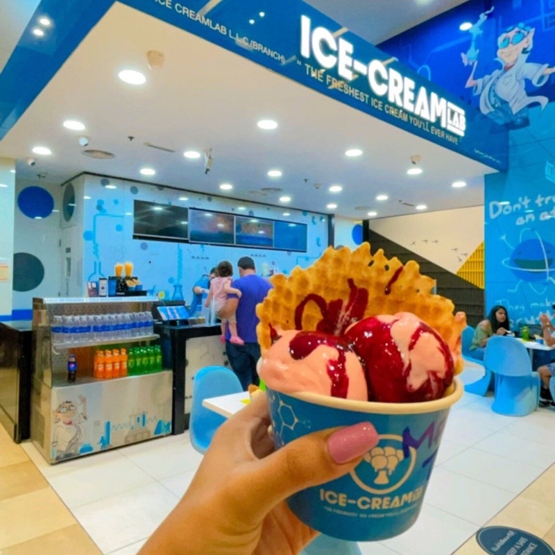 I.AM.ICE CREAM in Al Safa 2 — I.AM.ICE CREAM is a local artisan gem known for its creative and often quirky fl