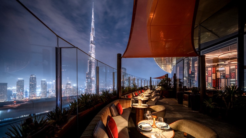 CÉ LA VI rooftop bar in Dubai