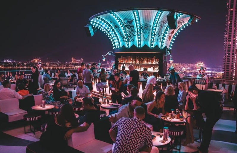 Paradiso bar at FIVE LUXE JBR Dubai