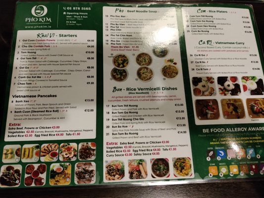 Asian Street Food in Dorset Street Lower — Asian Street Food provides a broad menu of Asian favourites, with their pho cons