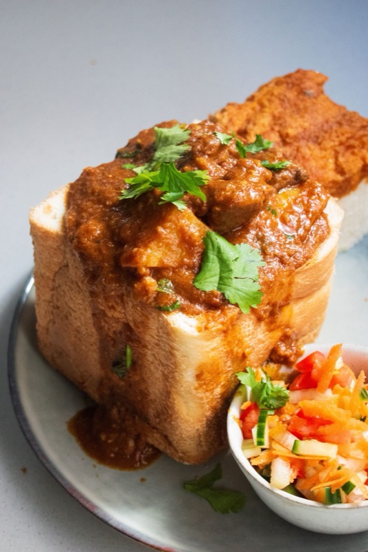 Panaji's Durban North bunny chow curry