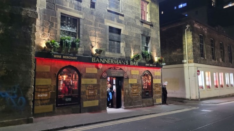 Bannermans live music pub Edinburgh Cowgate