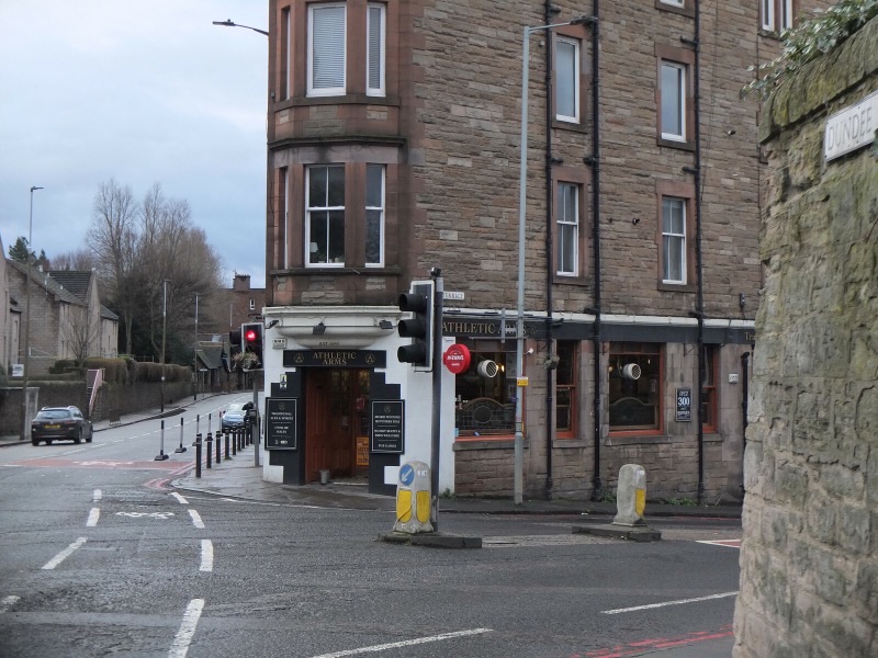 The Athletic Arms Diggers pub in Edinburgh