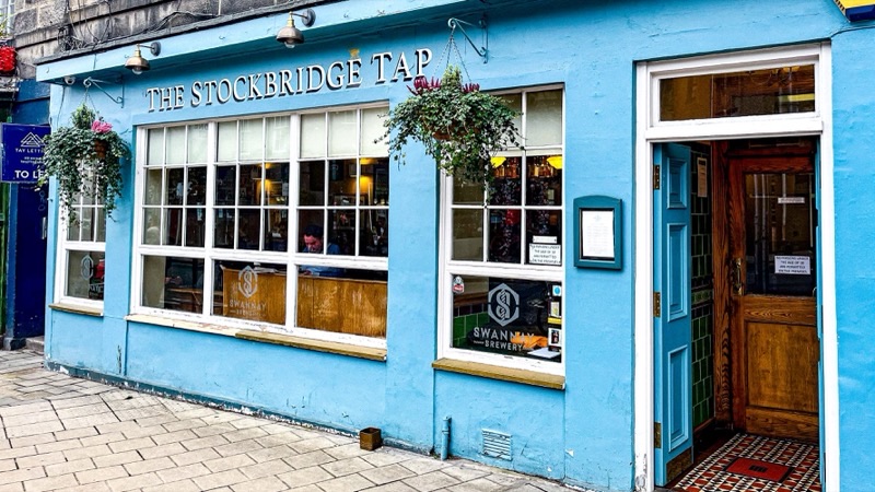 Stockbridge Tap craft beer pub in Edinburgh