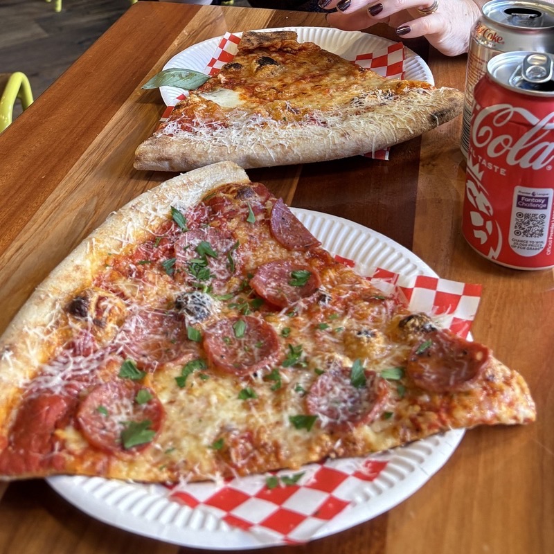 Civerinos Slice in Old Town — Civerinos Slice brings a taste of New York's iconic pizza to Edinburgh, offering