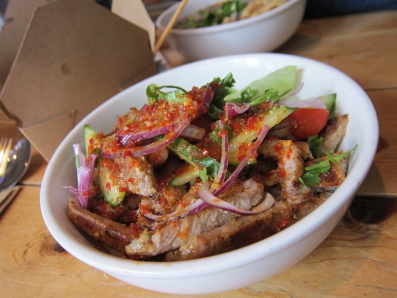 Ting Thai CARAVAN in Old Town / Quartermile — Ting Thai CARAVAN offers an authentic taste of Thai street food in a bustling, n