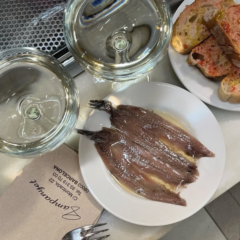 El Xampanyet cava bar in El Born, Barcelona