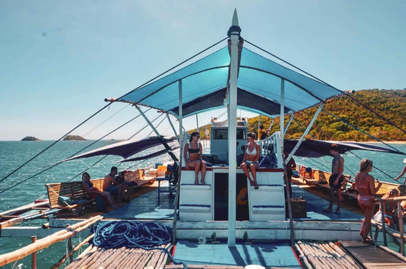 Tao Philippines expedition boat between El Nido and Coron