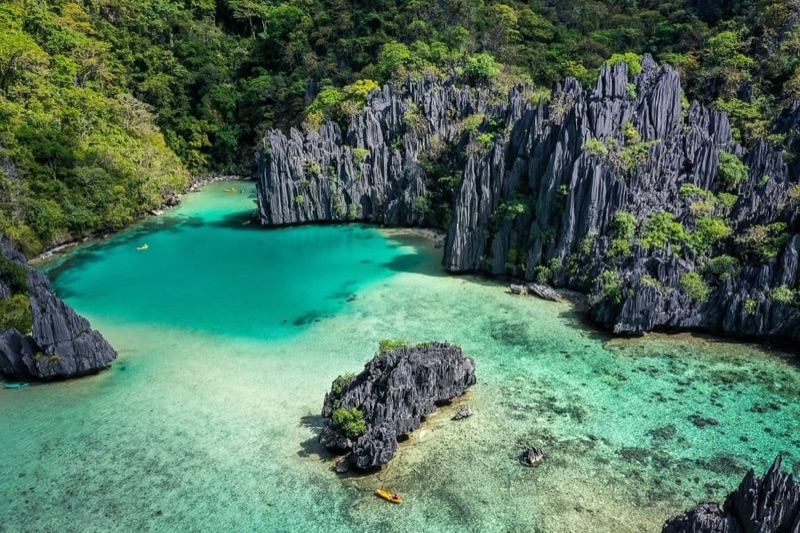 Cadlao Lagoon on Tour D in El Nido