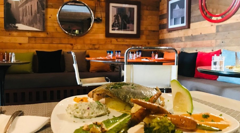 The Loft upscale seafood restaurant Essaouira medina Morocco