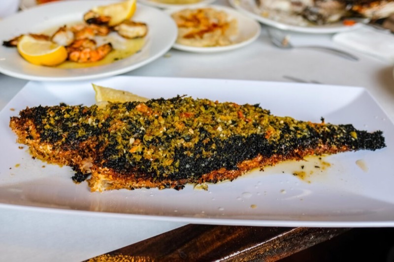 Port Fish Grill Stalls (Grillades du Port) in Outside Bab Sbaa