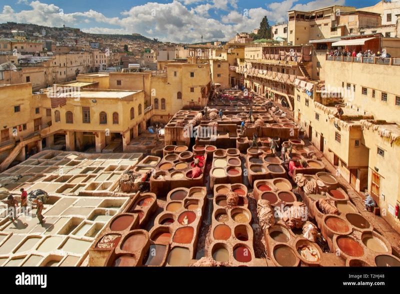 5 Leather Tanneries in Fez