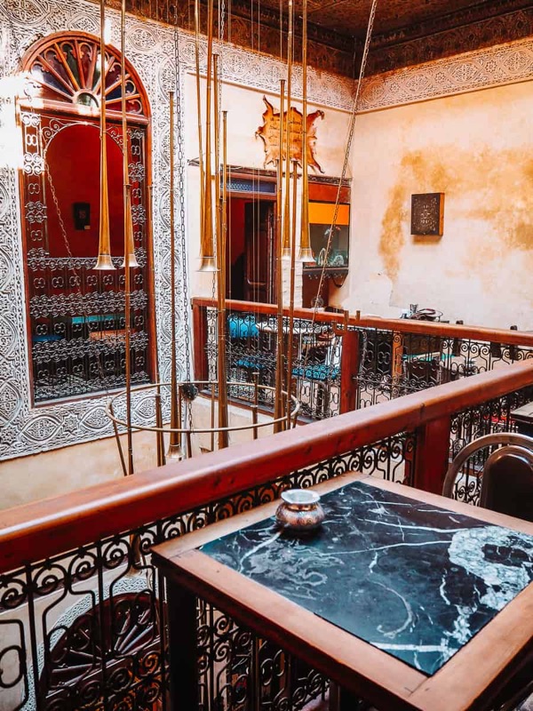 Cafe Clock in Fez, Morocco