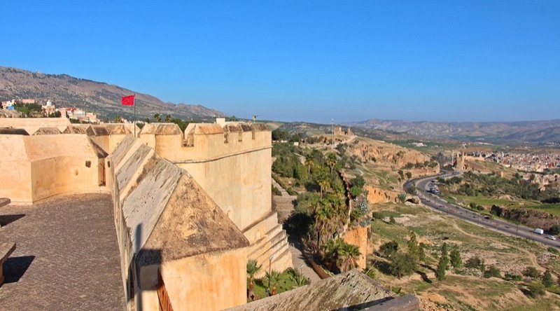 Borj Nord fortress viewpoint overlooking Fez medina