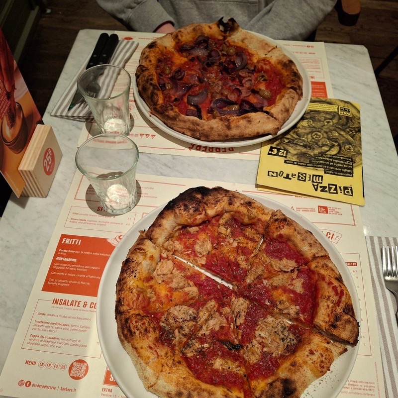 Berberè Pizzeria in San Frediano / Santo Spirito (multiple locations) — Berberè is known for its organic sourdough crust, light and digestible, and its 