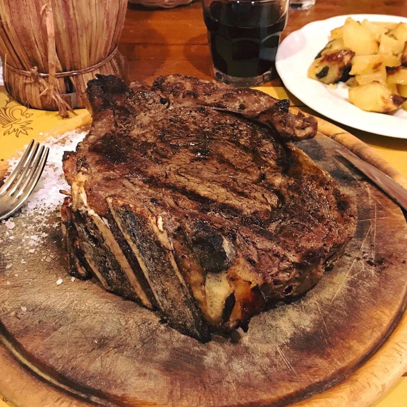 Antico Ristoro di Cambi Florence Oltrarno bistecca alla Fiorentina specialist