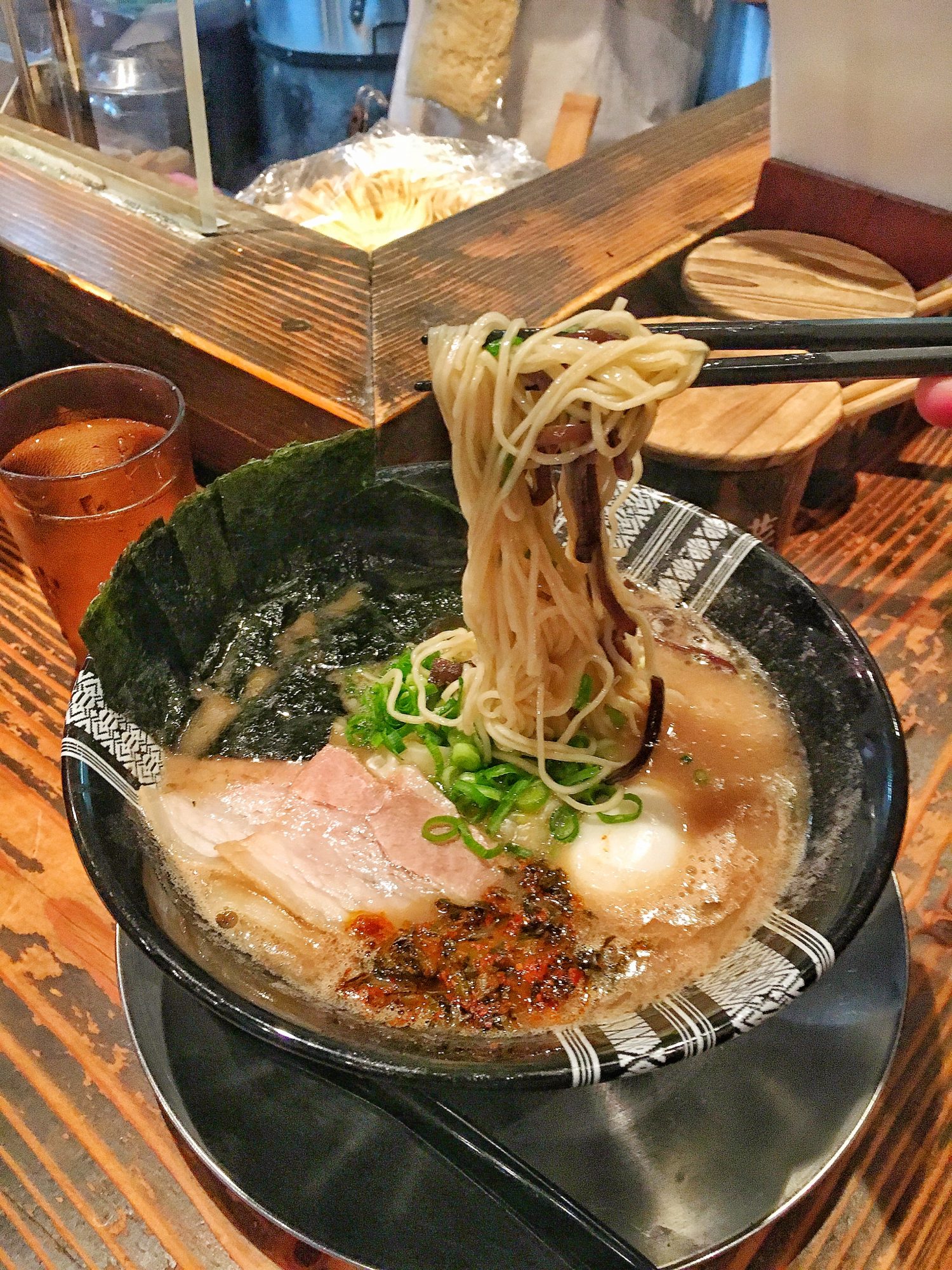 Hakata Issou tonkotsu ramen in Fukuoka