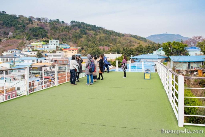 Cloud Observatory viewpoint in Gamcheon Culture Village