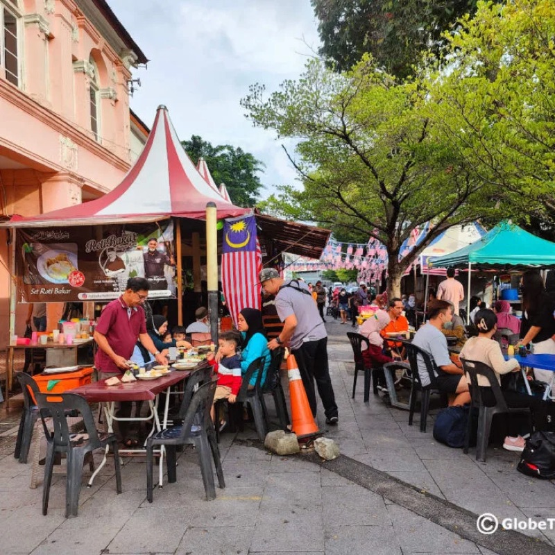 Roti Bakar Hutton Lane in Georgetown, Penang