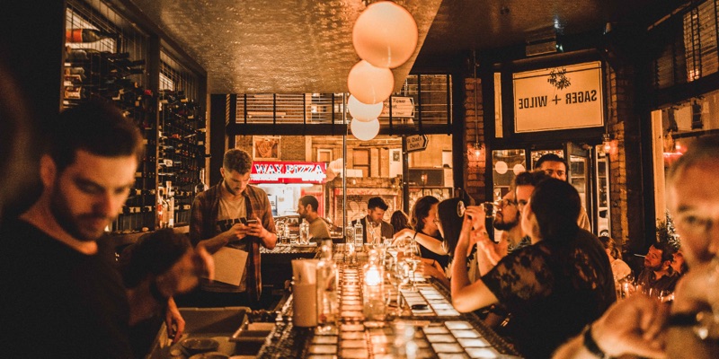 Sager + Wilde natural wine bar in Hackney, East London