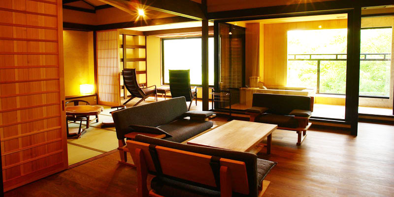 Gora Hanaougi ryokan in Hakone