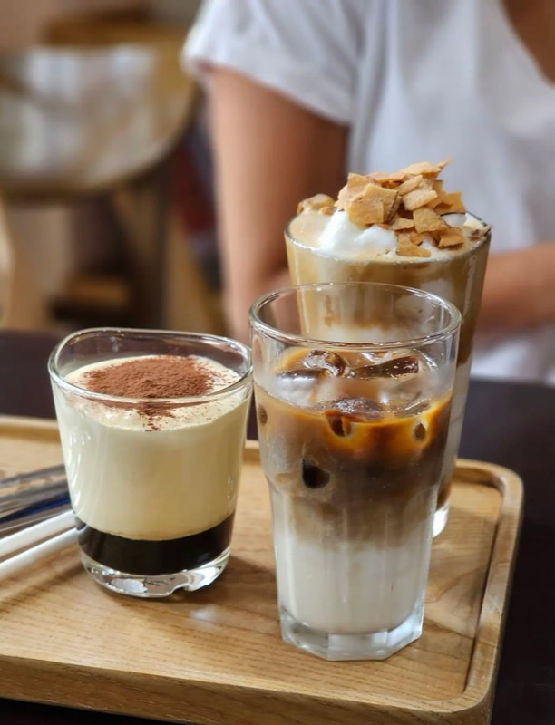 Dropin Cafe egg coffee Hanoi