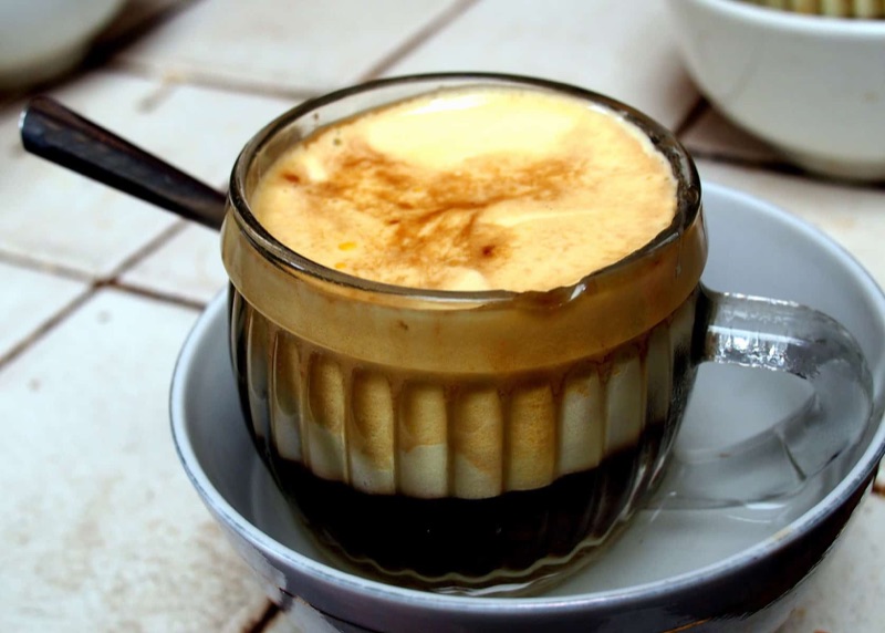 Quán Cắm traditional egg coffee Hanoi