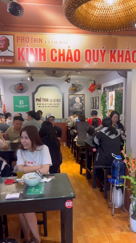 Phở Thìn 13 Lò Đúc (The Story) in Hanoi