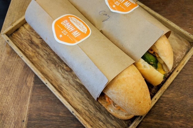 Banh Mi 25 in Old Quarter — A beloved spot for arguably the best bánh mì in Hanoi. They offer a variety of f