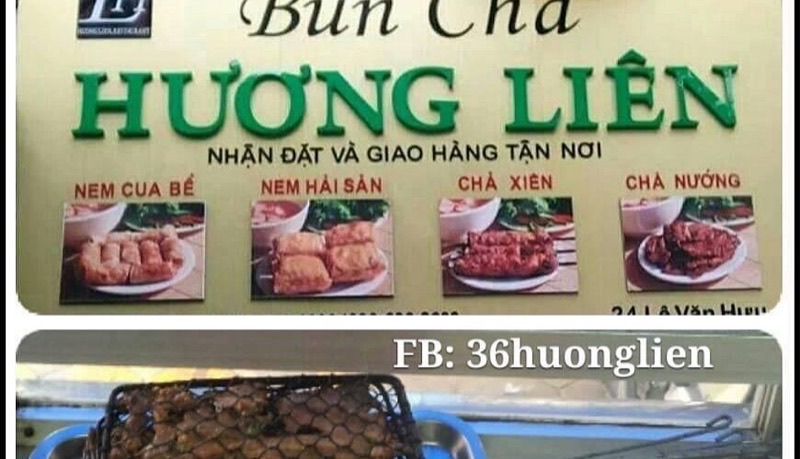 Bun Cha Huong Lien in Old Quarter — Famous worldwide as the 'Obama Bun Cha' spot after the former U.S. President din