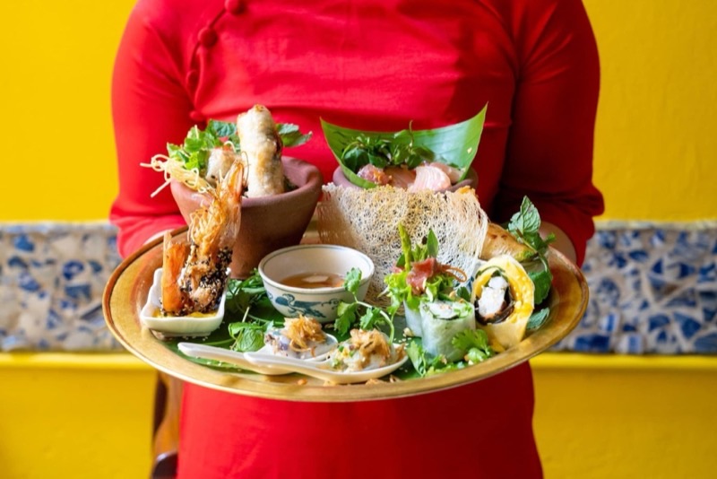 Green Tangerine in Old Quarter — Nestled in a beautiful 1928 colonial villa with a lush garden, Green Tangerine o